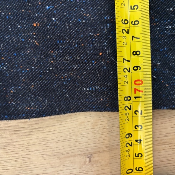 1791 Supply & Men's Navy Shirt Jacket Snap Shacket Tweed Flannel Layering Medium - Picture 8 of 9